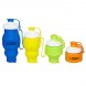  Collapsible Silicone Travel Water Bottle